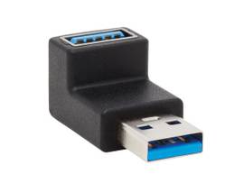 TRIPP LITE USB ADAPTER USB 3.0 USB-A M/F UP ANGLE