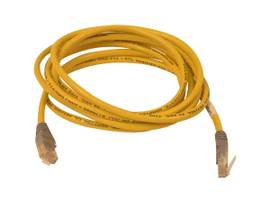 CABLE,CAT5E,UTP,RJ45M/M,7 ,YLW,CROSSOVER,MOLDED