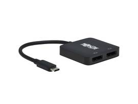 TRIPP USB-C ADAPTER DUAL DISPLAY 4K 60 HZ DISPLAYPORT 8K HDR 4/4/4 HDCP 2.2 DP 1