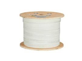 BLACK BOX CORP CAT6A STRD SHLD PVC BULK CABLE SFTP 1000FT WHITE
