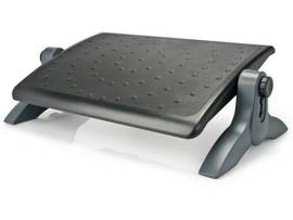 INNOVATIVE FOOTREST, RUBBER, BLK/GRY