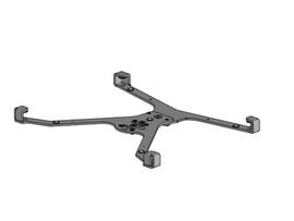 SPACEPOLE X-FRAME TABLET MOUNT: IPAD 2,3,4 (WHT)