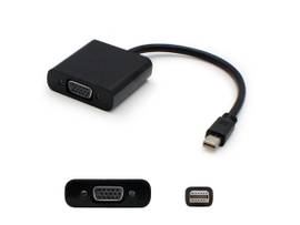 ADD-ONMDP2VGAB 8IN MDP TO VGA M/F BLACK ADAPTE