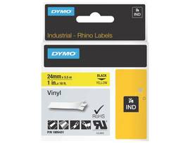 NEWELL-DYMO RHINO 1 VINYL LBL 24MM YEL