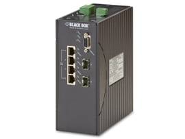 BLACK BOX CORP HARDENED MANAGED ETHERNET SWITCH 4 10/10