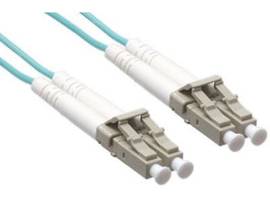AXIOM LC/LC 10G MULTIMODE DUPLEX OM3 50/125 FIBER OPTIC CABLE 60M