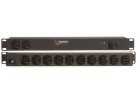 VERTIV 1U, 120V, 15A, 5-15P, (12) 5-15R, BASIC STANDARD