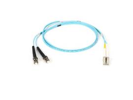 BLACK BOX CORP 10 GIG OPTIMIZED FIBER PATCH ST/LC 2M