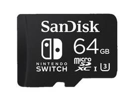 SANDISK 64GB UHS-I CARD FOR NINTENDO SWITCH