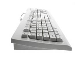 SEAL SHIELD SEAL CLEAN WATERPROOF KEYBOARD W/ KEY LOCKING FUNCTION - DISHWASHER SAFE - ISO / QWERTY / NETHERLANDS / QUICK CONNECT USB CABLE / WHITE -