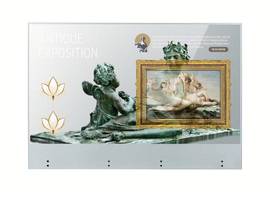 LG TRANSPARENT OLED, 16:9, 120HZ REFRESH RATE, 178 X 178 VIEWING ANGLE, 1MS (G TO G), 8MS (MPRT), 30,000 HRS LIFE TIME, 18/7 OPERTION HOUR WITH MOVING