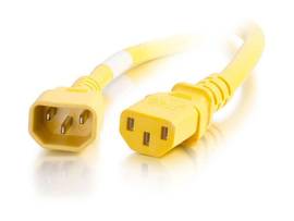 C2G 4FT C14 TO C13 14/3 SJT YELLOW