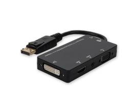 ADD-ON5PK 8IN DP TO DVI/HDMI/VGA M/F ADAPTER