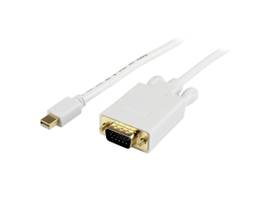Connect a Mini DisplayPort-equipped PC or Mac to a VGA monitor/projector, with a