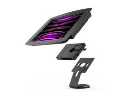 COMPULOCKS IPAD PRO 12.9INCH (3-6TH GEN) SPACE ENCLOSURE CORE COUNTER STAND OR WALL MOUNT PLUS HUB BLACK