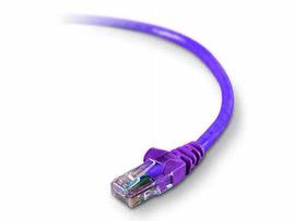 BELKIN CAT5E SNAGLESS PATCH CABLE 3 PURPLE