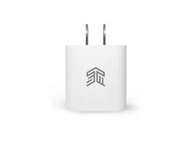 STM 20W USB-C POWER ADAPTER (US PLUG) - WHITE