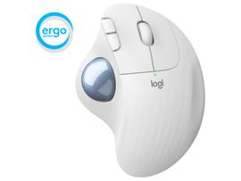 MOUSE WRLS ERGO TRKBALL M575 OFF WHITE