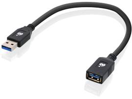IOGEAR USB 3.0 EXTENSION CBL MALE T/FEMALE 12