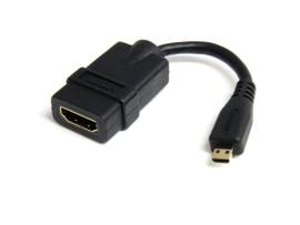 5in Micro HDMI to HDMI Adapter dongle; 4K video (3840x2160p 30Hz)/Full HD (1080p