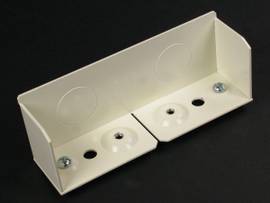 LEGRAND-WIREMOLD STL BLANK END FITTING 4000 IVORY (PKG OF 5)