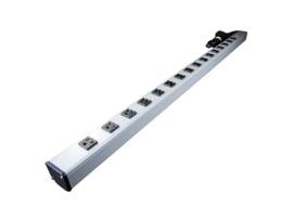 LEGRAND-WIREMOLD LC 48IN GRAY W/16 5-15R