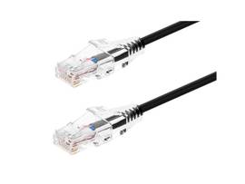 MONOPRICE SLIMRUN CAT6 UTP CABLE-7FT BLACK