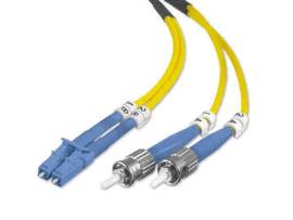 CABLE,FIBER,LC/ST,1M,DUPLEX,8.3/125