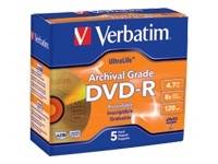 DVD-R 8X ULTRALIFE ARCHIVAL GRADE 5PK