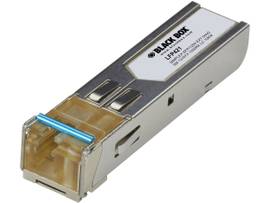 BLACK BOX CORP SFP/1250 EXT DIAG SM 1310TX 1550RX LC SIMPLEX 10KM