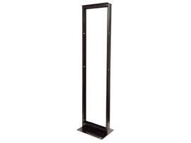 SIEMON RACK SYSTEM, 2 POST, 7 FEET, 19 INCHES, 152 MM, 45U, STEEL, BLACK, #12-24 SCREW