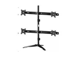 AMER QUAD MONITOR STAND MOUNT MAX 32 DISPLAY