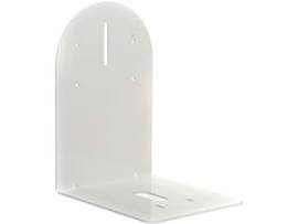 WALL MOUNT BRACKET FLAT WHITE FINISH F/E