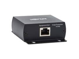 TRIPPLITE IN-LINE ETHERNET POE SURGE PROTECTOR - 1 GBPS, IEC COMPLIANT, TAA
