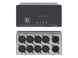 KRAMER VS-4X 4 1 BALANCED STEREO AUDIO MECHANICAL SWITCHER