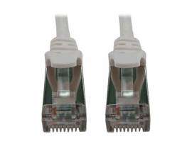 TRIPPLITE CAT6 CABLE SHIELDED SLIM M/M WHITE 3FT