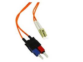LEGRAND-ORTRONICS 15M LC-SC 50/125 OM2 DPX MM PLN FIBR-ORG