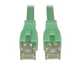 TRIPP LITE AUGMENTED   CAT6 10G CABLE AQUA  10-FT.
