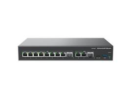 GRANDSTREAM BUILT-IN IPPBX (10 USERS, 4 CONCURRENT CALLS) + ENTERPRISE-GRADE FIREWALL + VPN ROUTER + 2 X 2.5 GB, 10 X GIGE NETWORK SWITCH