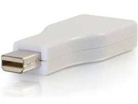 C2G DP MINI MALE TO DP FEMALE ADAPTER WHITE