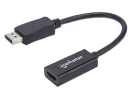 Manhattan Passive DisplayPort to HDMI Adapter DisplayPort Male to HDMI Female, C