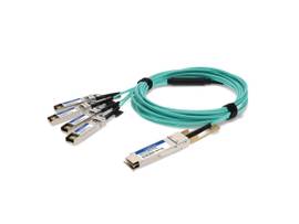 AddOn Arista Networks Compatible TAA Compliant 100GBase-AOC QSFP28 to 4xSFP28 Ac