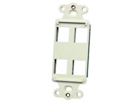 LEGRAND-ORTRONICS STYLISTICS FRAME KYSTN 4 HOLE FOG WHT