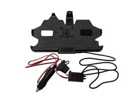 GAMBER SAMSUNG TAB ACTIVE2/ACTIVE3/ACTIVE5 LIVING HINGE CHARGING CRADLE W /PWR ADAPTER & CIG LIGHTER