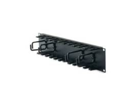 SCHNEIDER HORIZONTAL CBL ORGANIZER 2U W/CBL