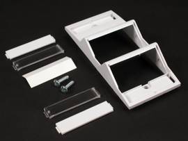 LEGRAND-WIREMOLD ANGLED RACEWAY ADAPT GRAY (PKG OF 10)