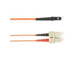 BLACK BOX CORP 62.5 MM FO PATCH CABLE DUPLX, PLENUM, OR, SCMT