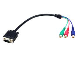 BLACK BOX CORP ADAPTER CABLE VGA TO COMPONENT, 40CM
