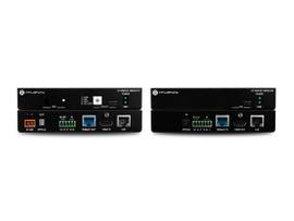 ATLONA 4K HDR TRANSMITTER RECEIVER SET W/IR RS-232 ETHERNET POE
