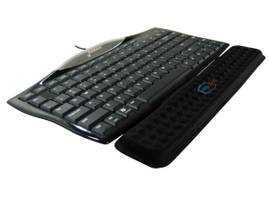 SAMA PALM SUPPORT FOR COMPACT KEYBOARDS - BLACK